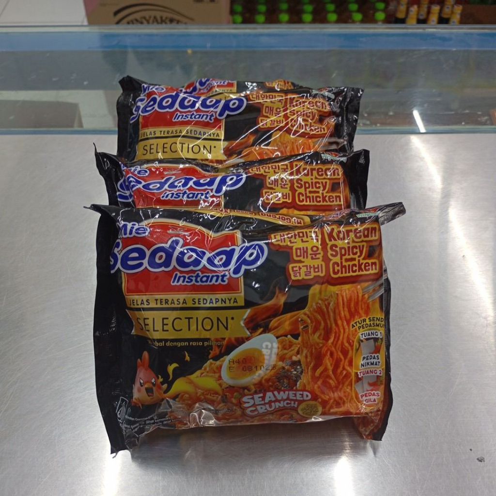 

Sedaap Korean Spicy Chicken 87gr 5pcs