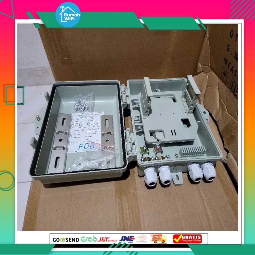 ODP 16 core | ODP 16 core kosongan | ODP 16 core lengkap | ODP 16 core double lock | box ODP 8 core