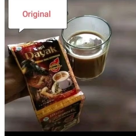 

Kopi Kesehatan Cap D4¥4k(Kalimantan Asli) isi 10 sachet