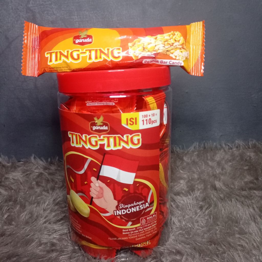 

Garuda Ting Ting Toples & Peanut Bar Candy