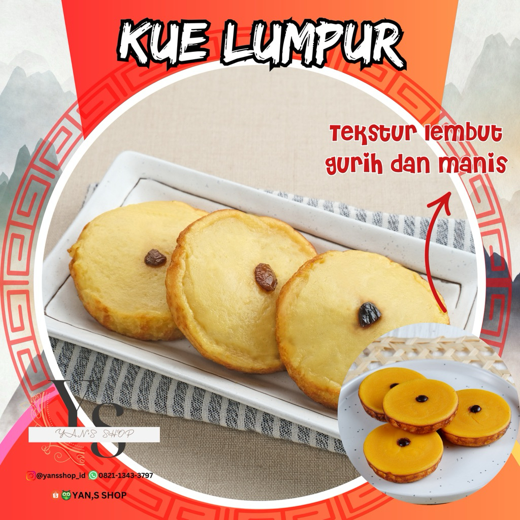 

KUE LUMPUR ISI 5 - KUE BASAH
