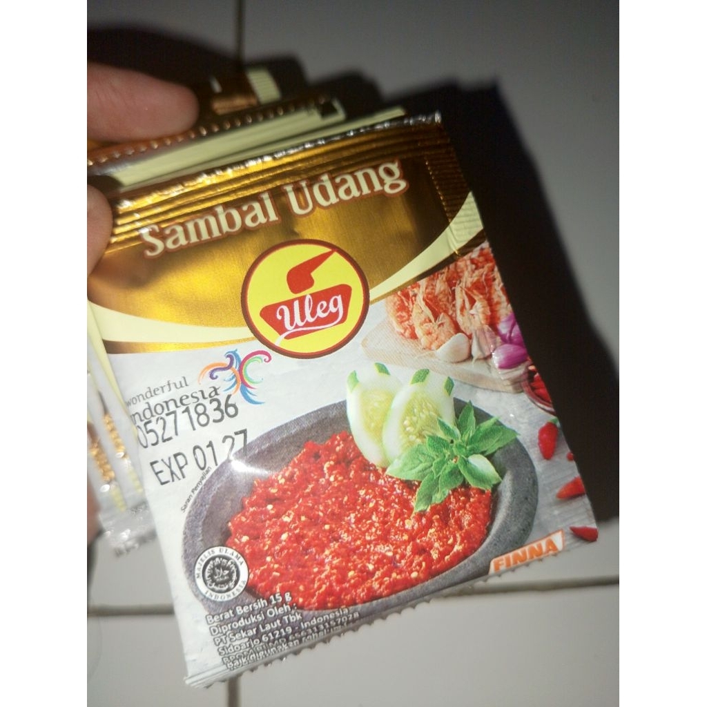 

Sambal Udang Uleg Sachet 15gr
