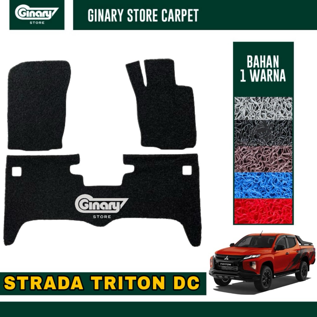 Karpet Mobil Mie MITSUBISHI STRADA TRITON / Karpet Mie Mobil MITSUBISHI STRADA TRITON