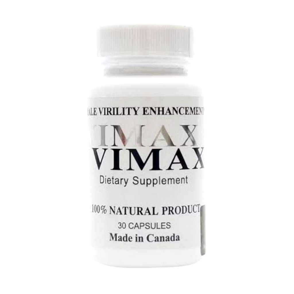 (BISA COD) Vimax Import Canada 100% Original Asli Isi 30 Kapsul Herbal 100% Original