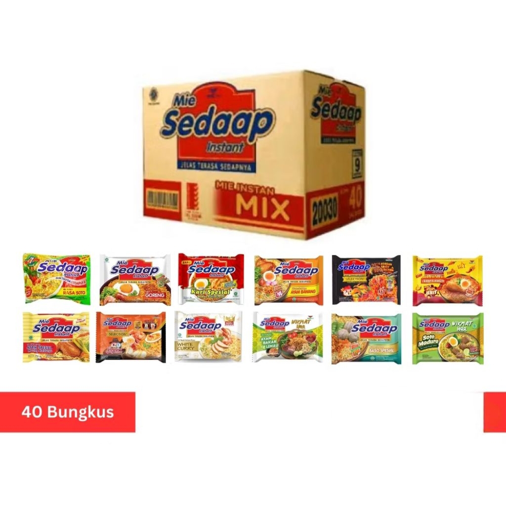 

Mie Sedaap Dus Mie Isntan All Varian