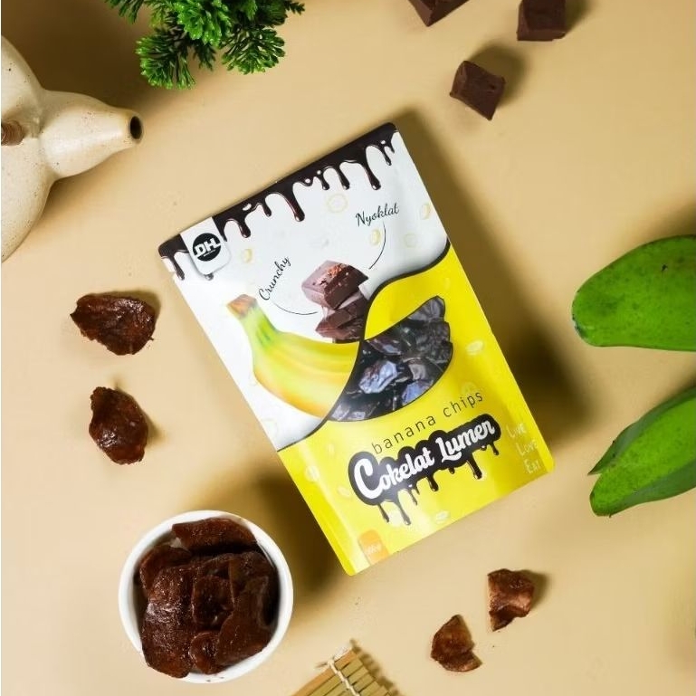 

keripik Pisang Coklat lumer 100 gr