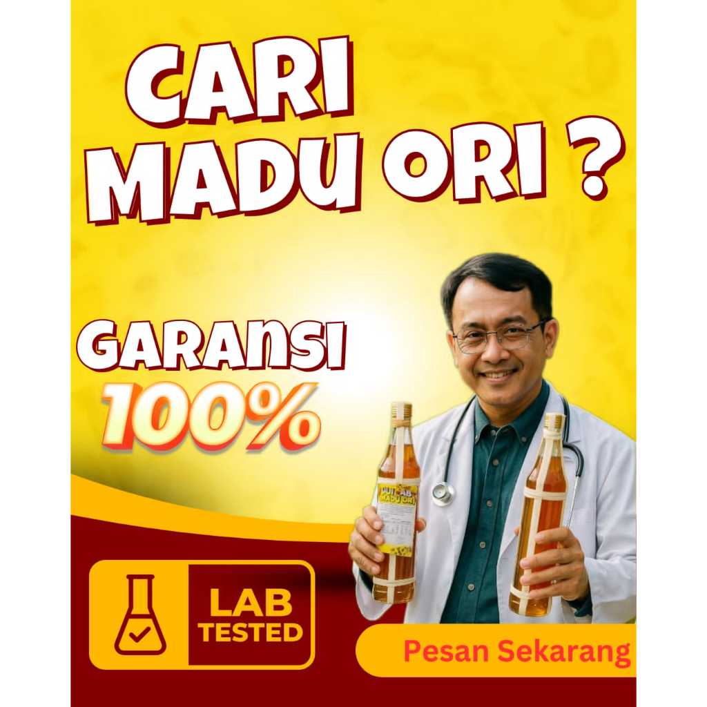 

Madu Lambung Kronis Madu Asli 100% - Madu Murni Nektar Multiflora Pure Natural Raw Honey