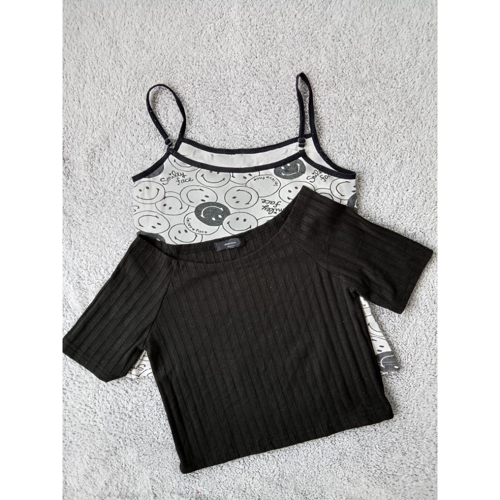 set crop top anak remaja tanggung