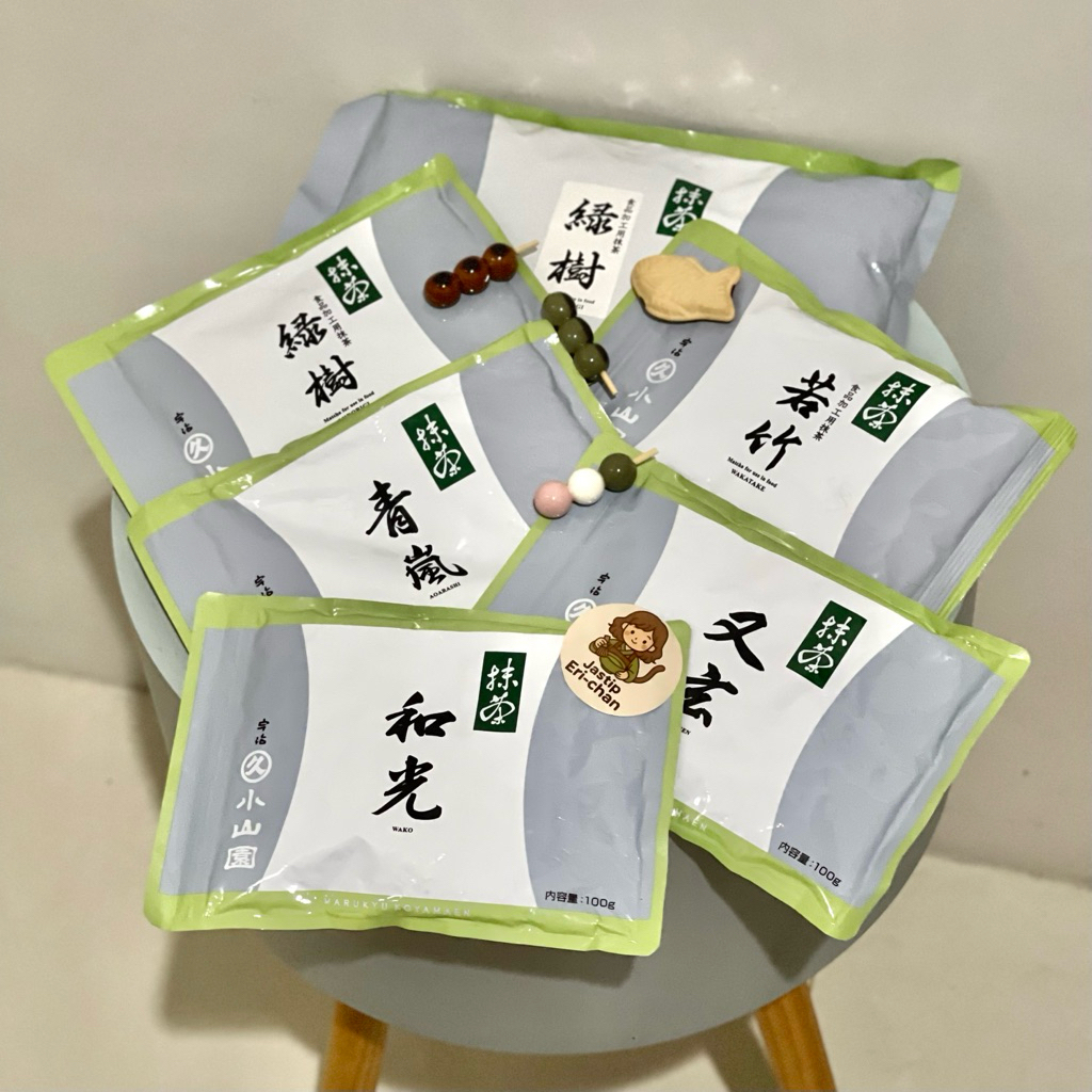 

[READY] Marukyu Koyamaen Matcha 100gr bag Wako, Yugen, Aorashi, Wakatake, Midorigi origina from Japan