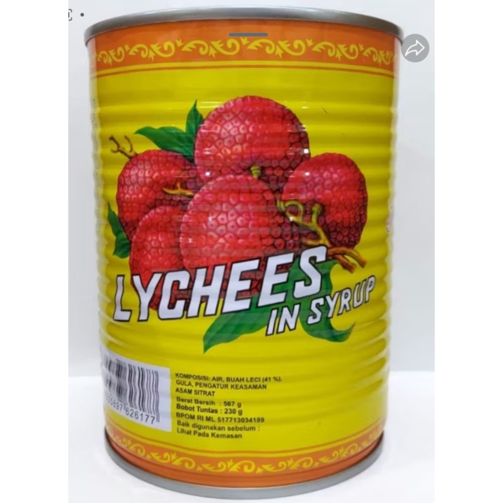 

Lychee Kaleng FYF 567 gr