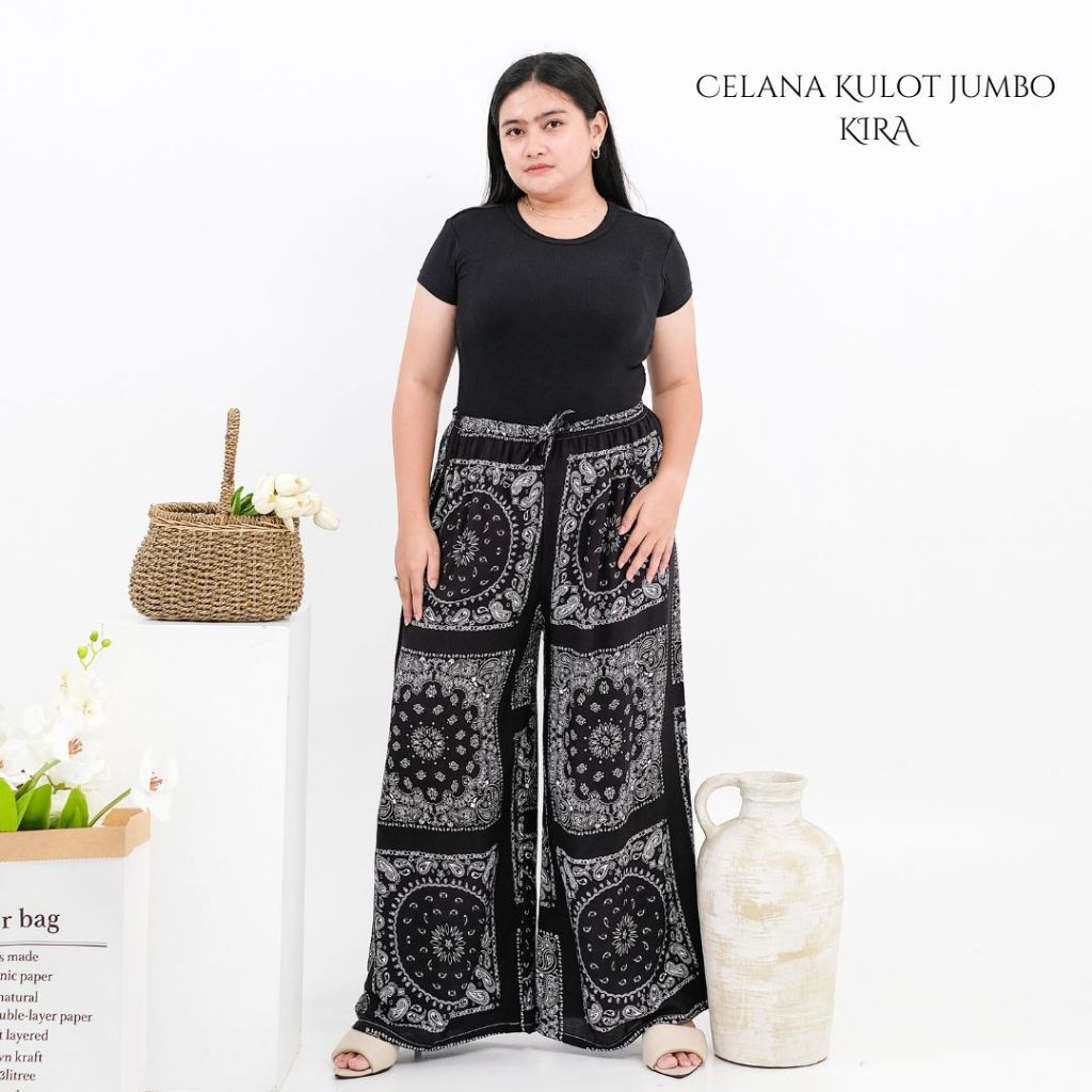 Kulot Jumbo Bahan Rayon Premium Kulot Big Size