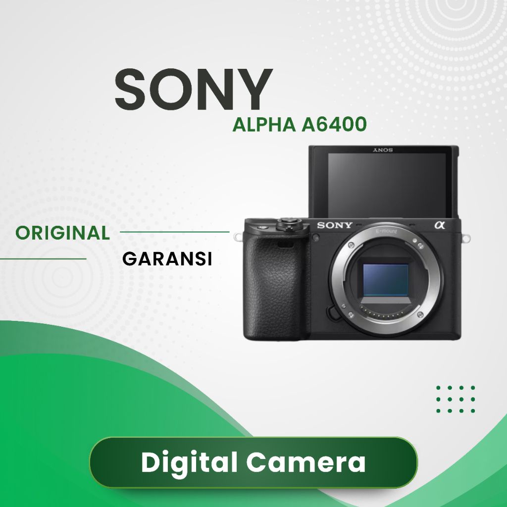 KAMERA SONY ALPHA A6400