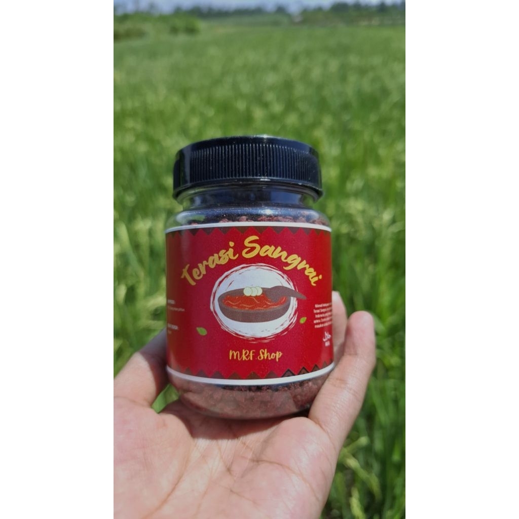 

TERASI SANGRAI UDANG REBON ASLI 100GR