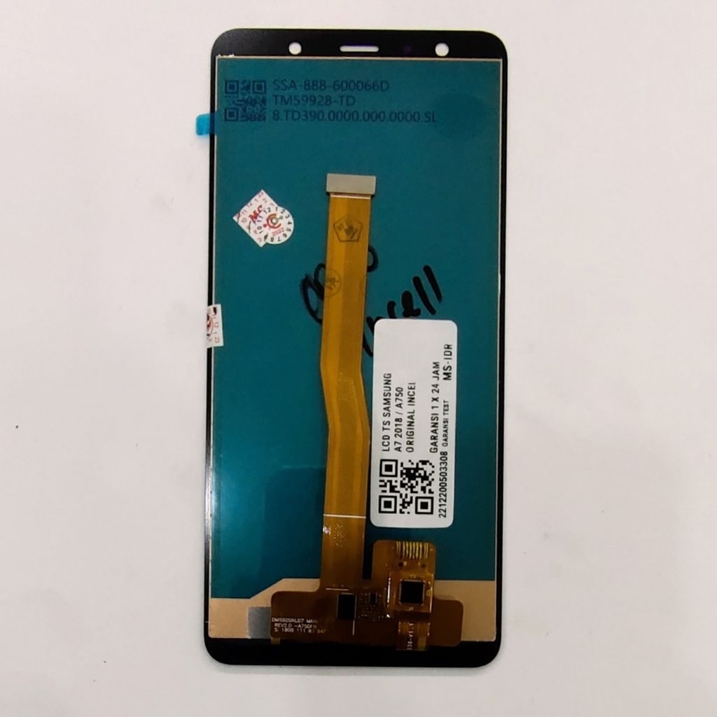 LCD TS SAMSUNG A7 2018 / A750 / LCD TOUCHSCREEN SAMSUNG A7 2018 / LCD SAMSUNG A750 ORIGINAL PRESISI 