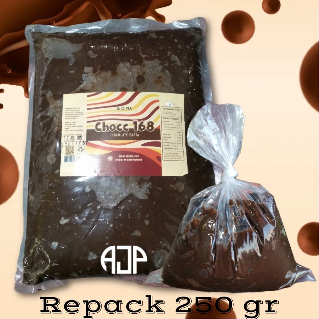 

CHOCC 168 Cokelat Filling / Cokelat Pasta | Repack 250 gr