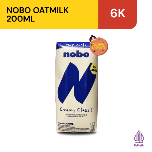 

Nobo Oatmilk 200ml per 1 pc Minuman Halal Viral