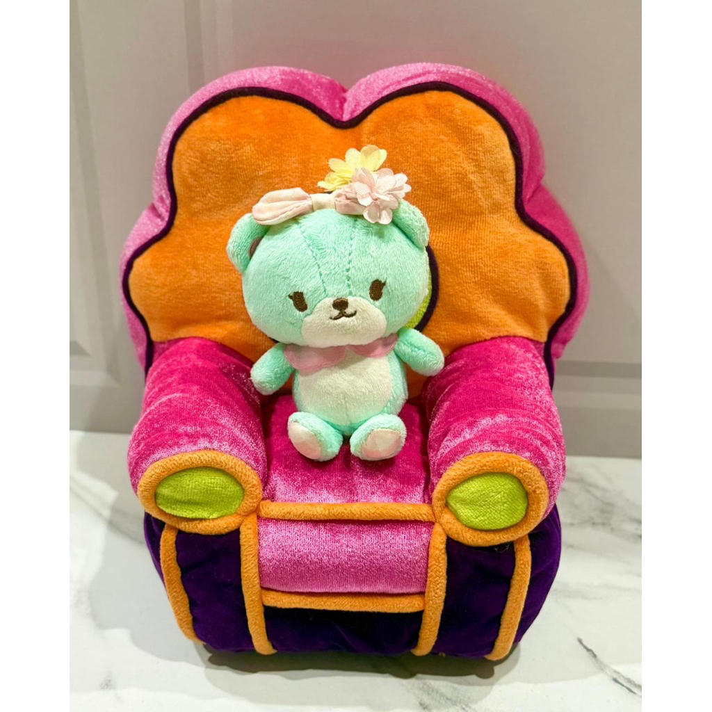 Boneka Plushie Sofa Mini untuk Boneka Kecil Groovy Girls