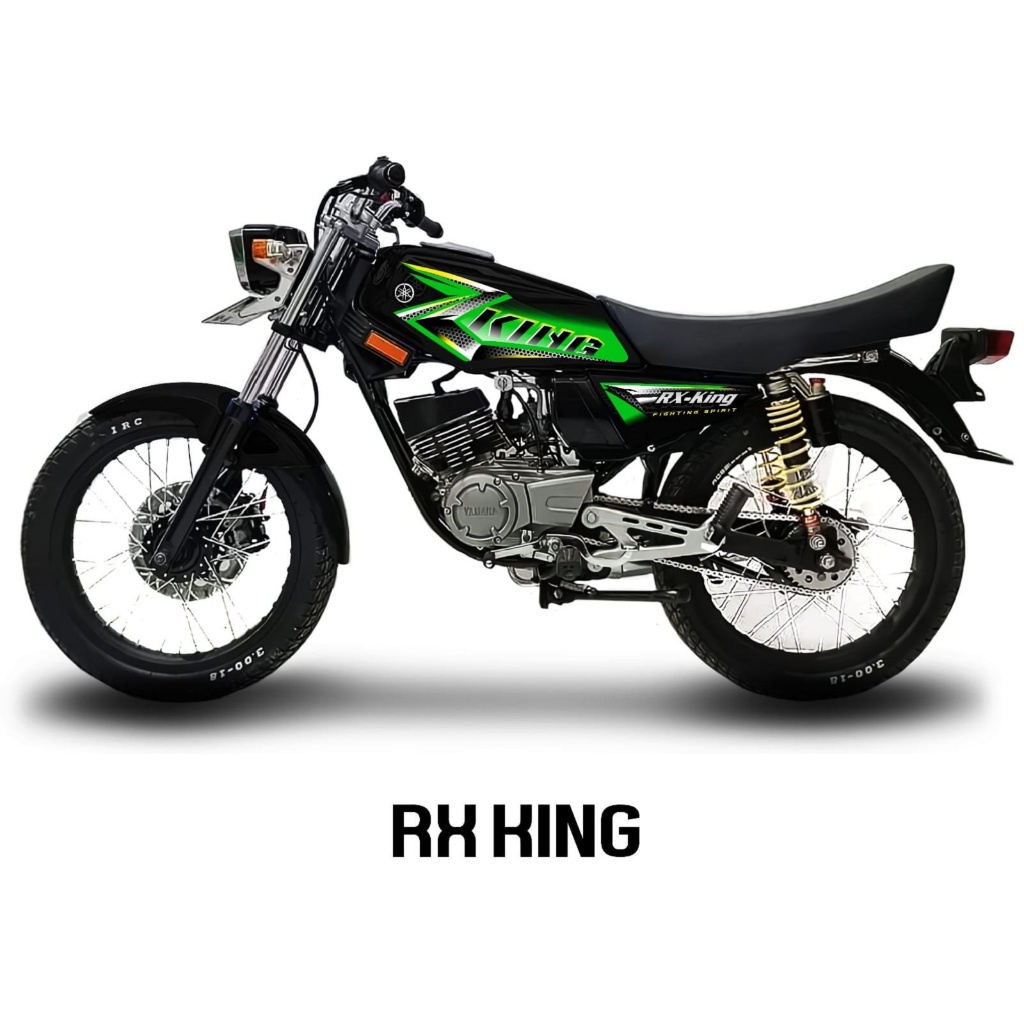 STRIPING RX KING 2008 TRANSPARAN/Decal Sticker Striping Variasi Transparan uv yamaha Rx king 2008