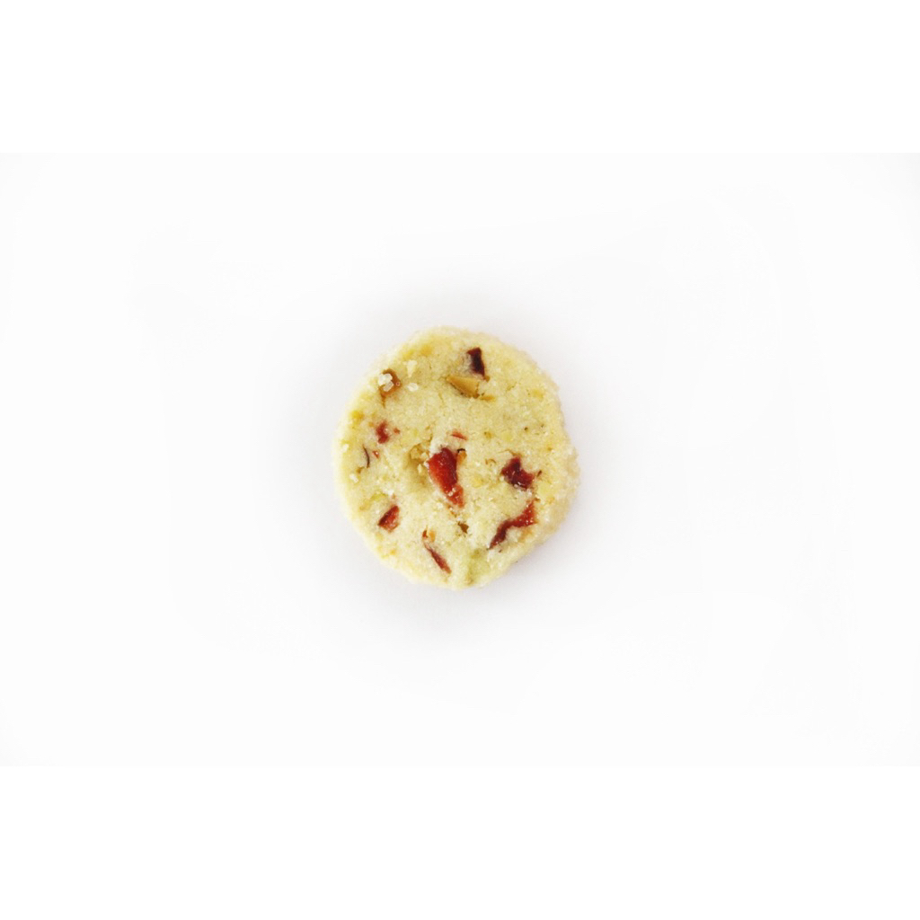 

Pistachio Cranberry Shortbread Cookies