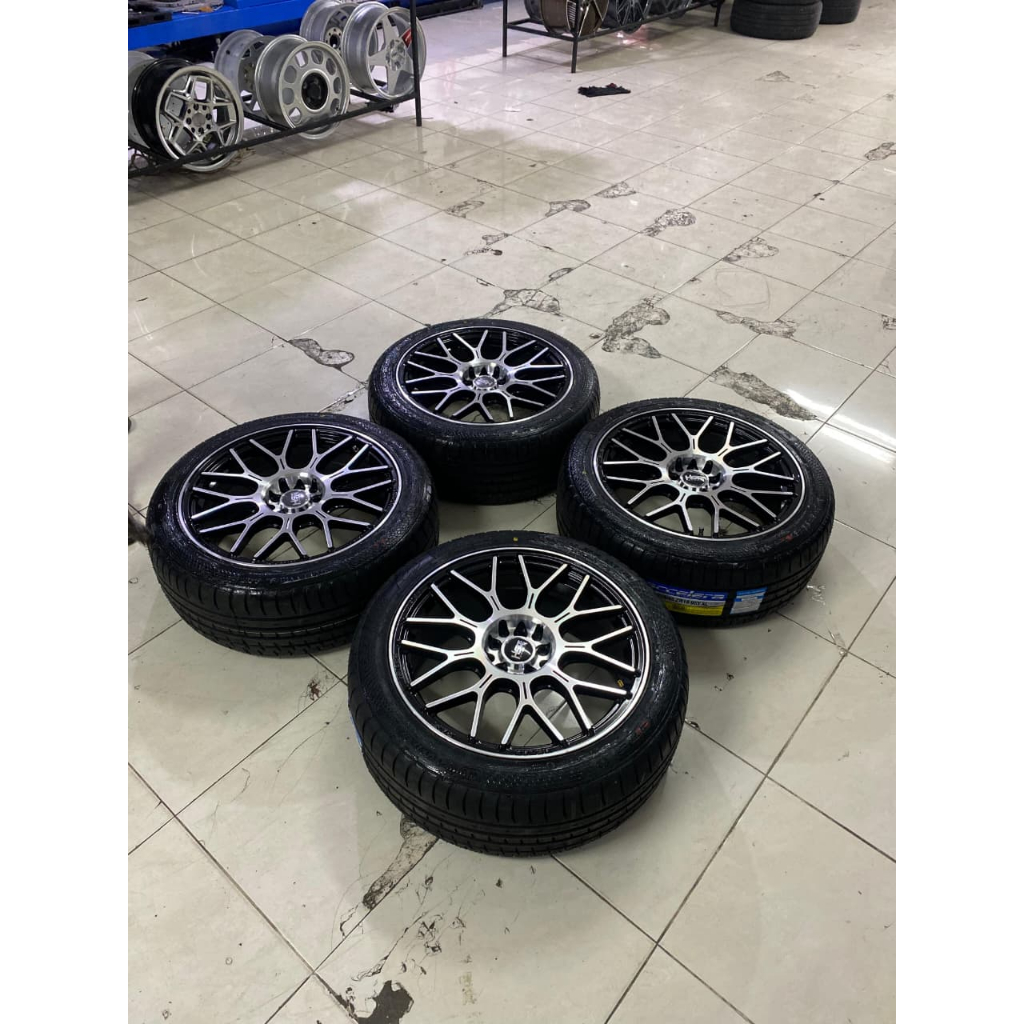 Paketan Velg Dan Ban Ring 18 (BARU) untuk mobil Innova Rush Terios Xpander Civic Zenix Hrv Crv dll P
