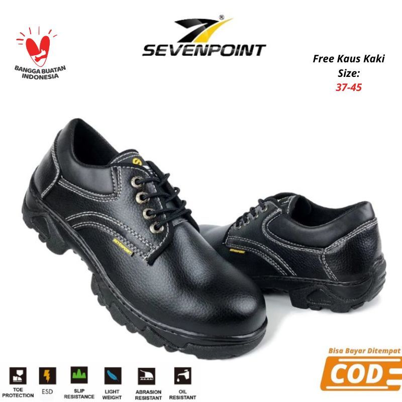 Sevenpoint Safety Shoes Sepatu Kerja Outdoor Kitchen Savety Original Sepatu safety Tali