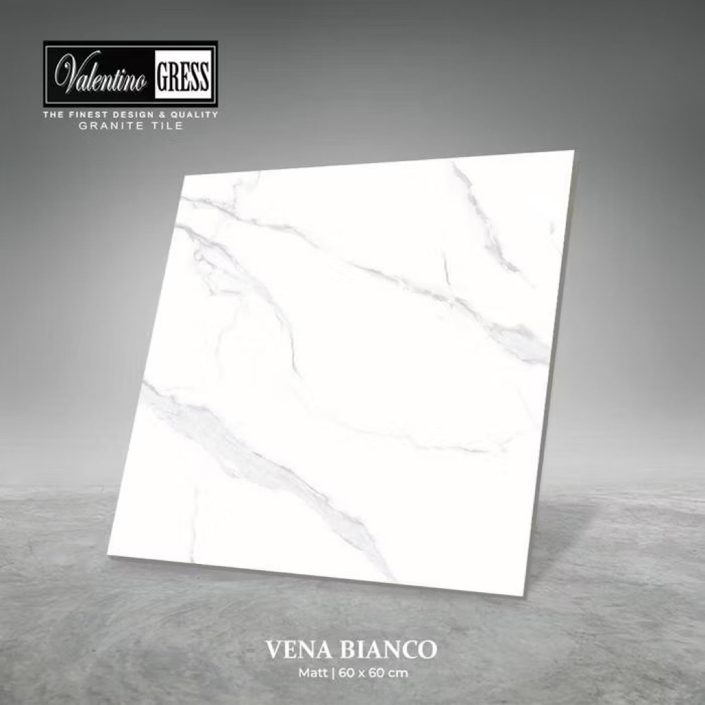 Granit Valentino Gress 60x60 Vena Bianco | Matt