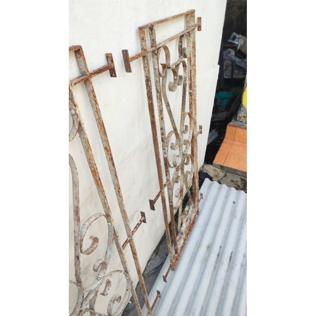 Tralis lawas Tralis keling tralis cendela lama tralis cendela kuno