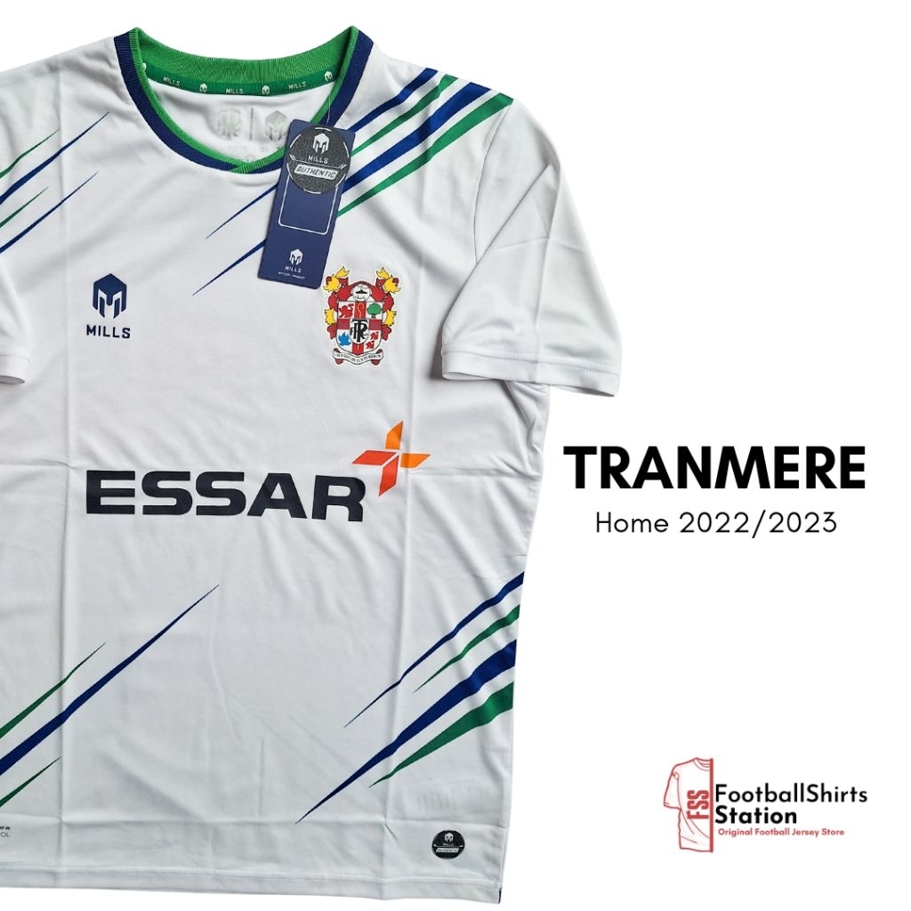 Jersey Tranmere Rovers Home 2022/2023 Player Issue Original Mills