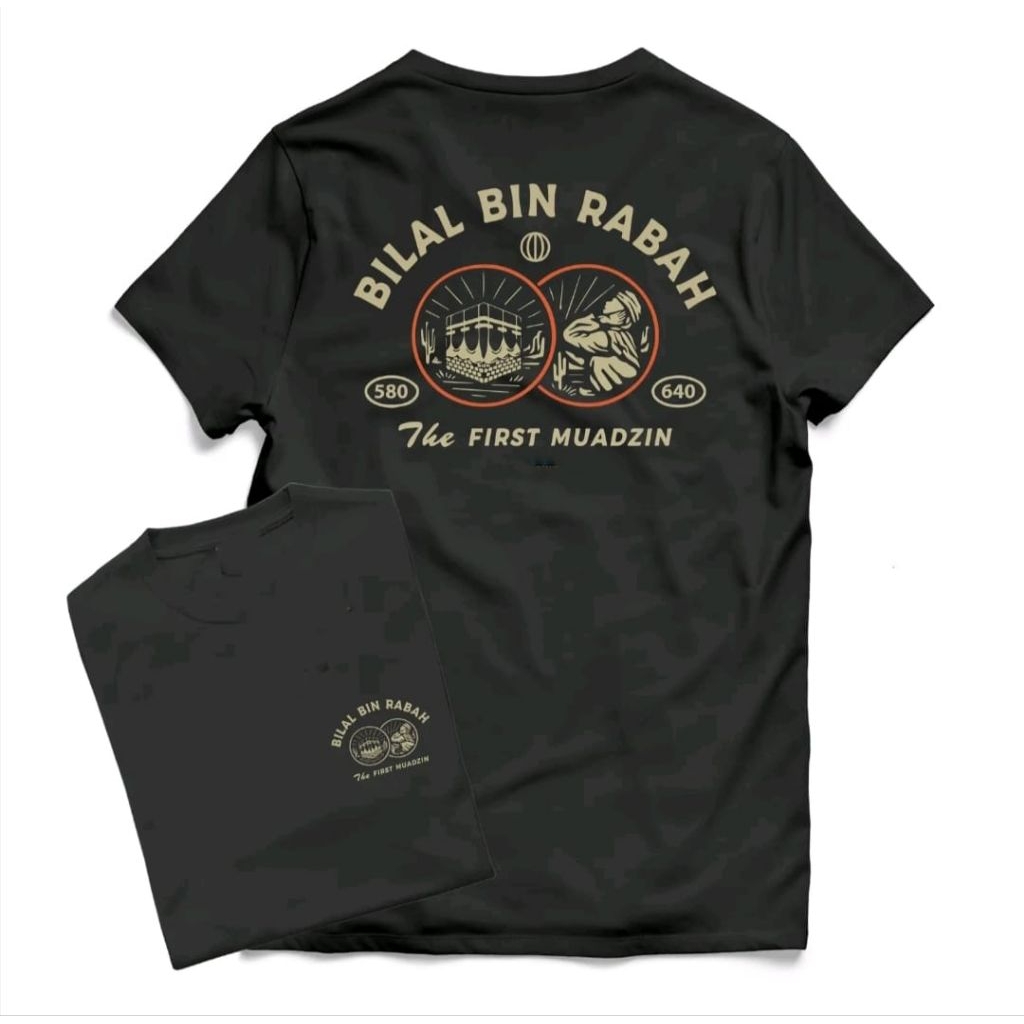 KAOS//BILAL BIN RABAH //KAOS KEREN BISA COD