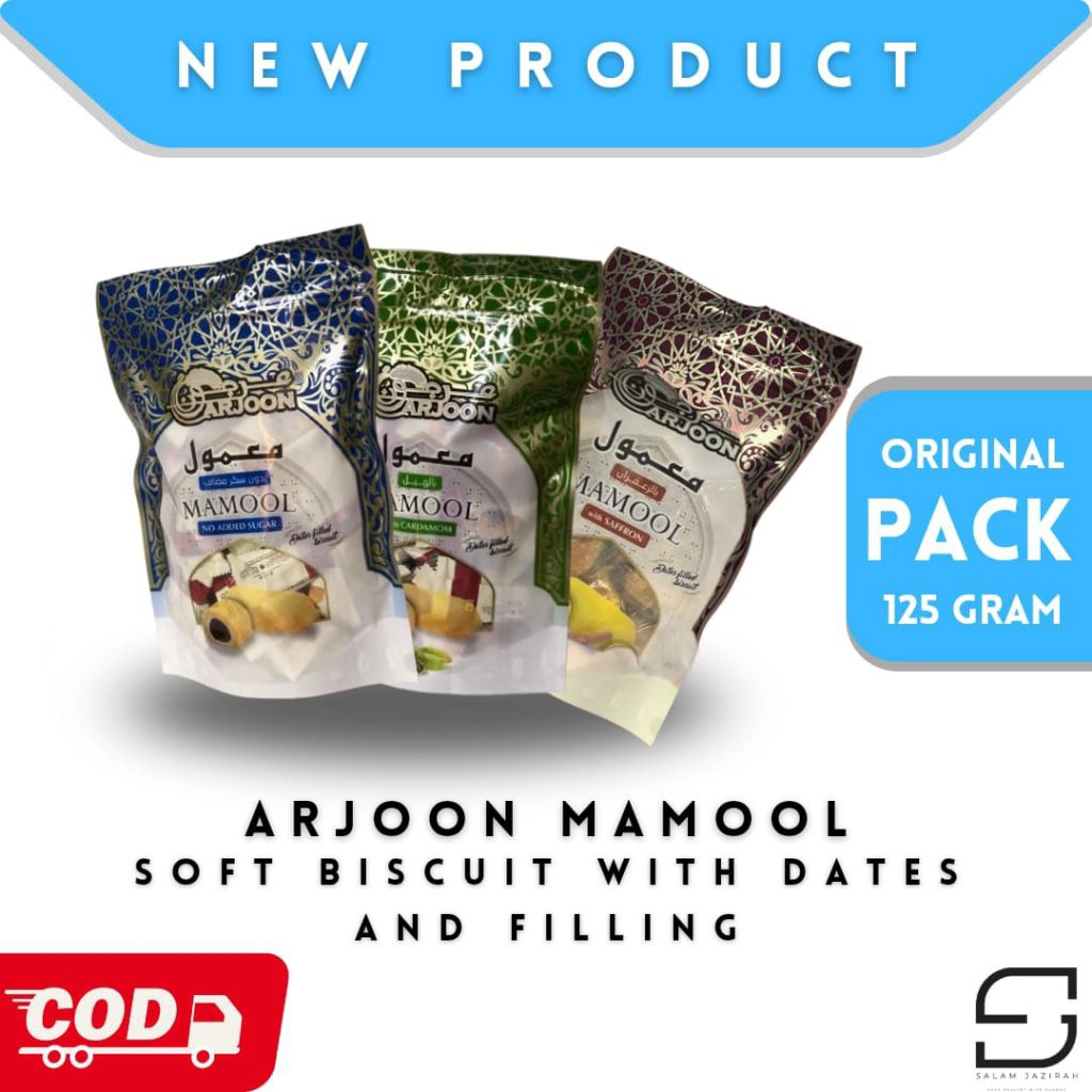 

Arjoon Maamoul || Arjoon Kemasan Jumbo || Biskuit Kurma || Original || Oleh2haji || Best Seller || Biskuit Premium