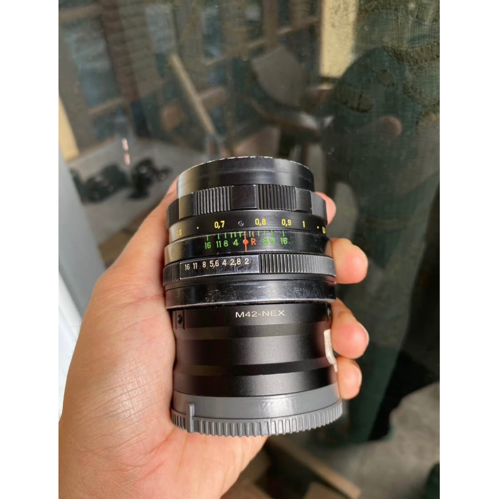 Lensa Analog Helios 44M 58mm F2