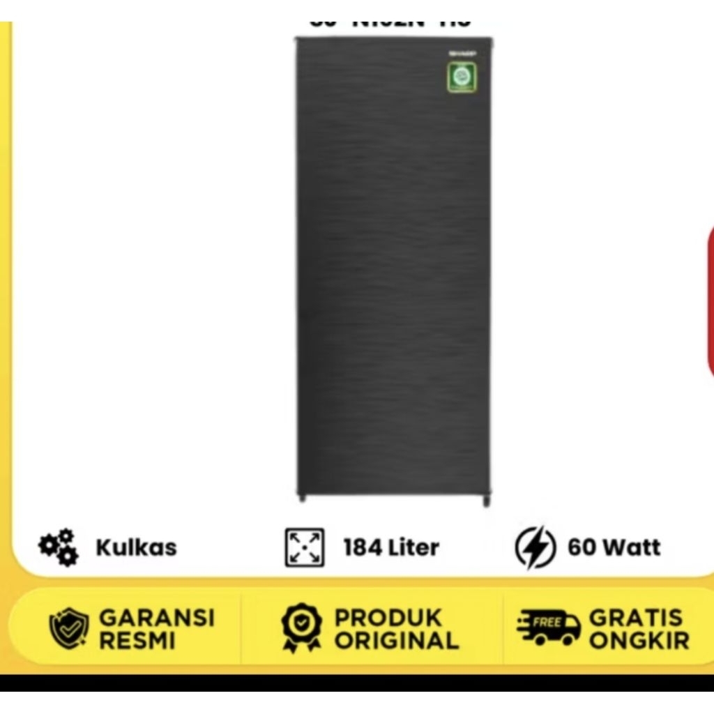 KULKAS 1PINTU SHARP KIREI SERIES SJ-N192N-HS