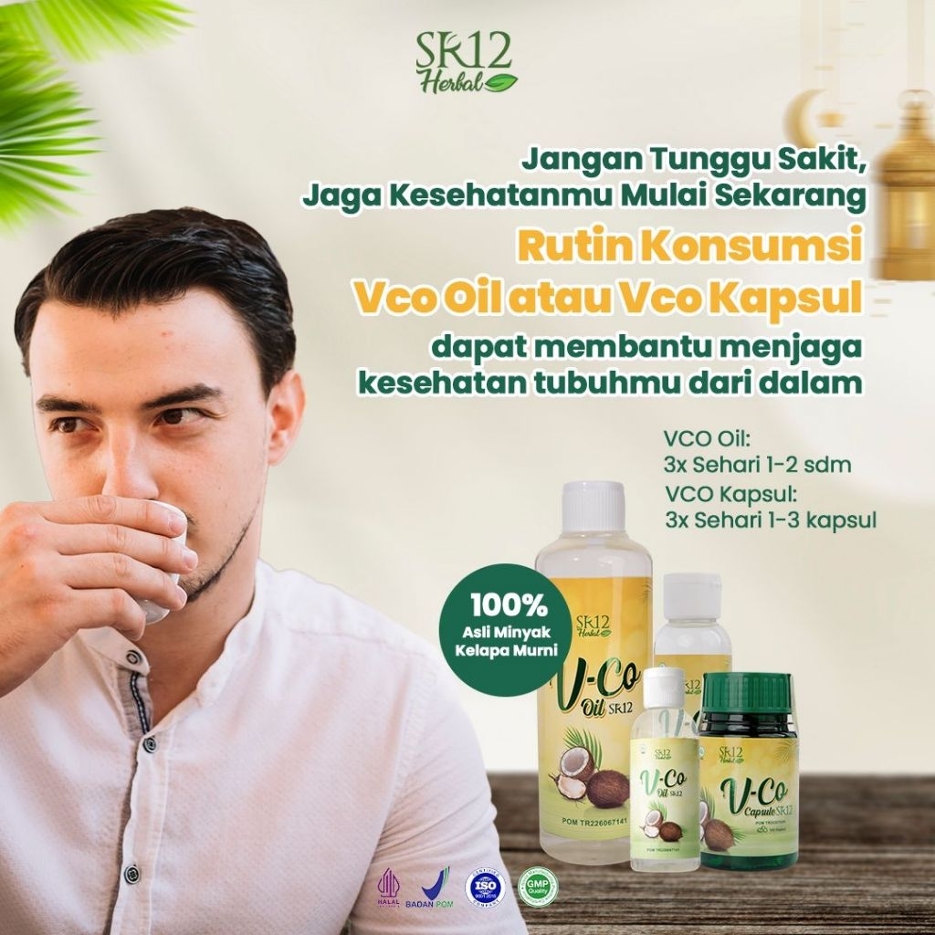 

SR12 VCO oil & VCO kapsul