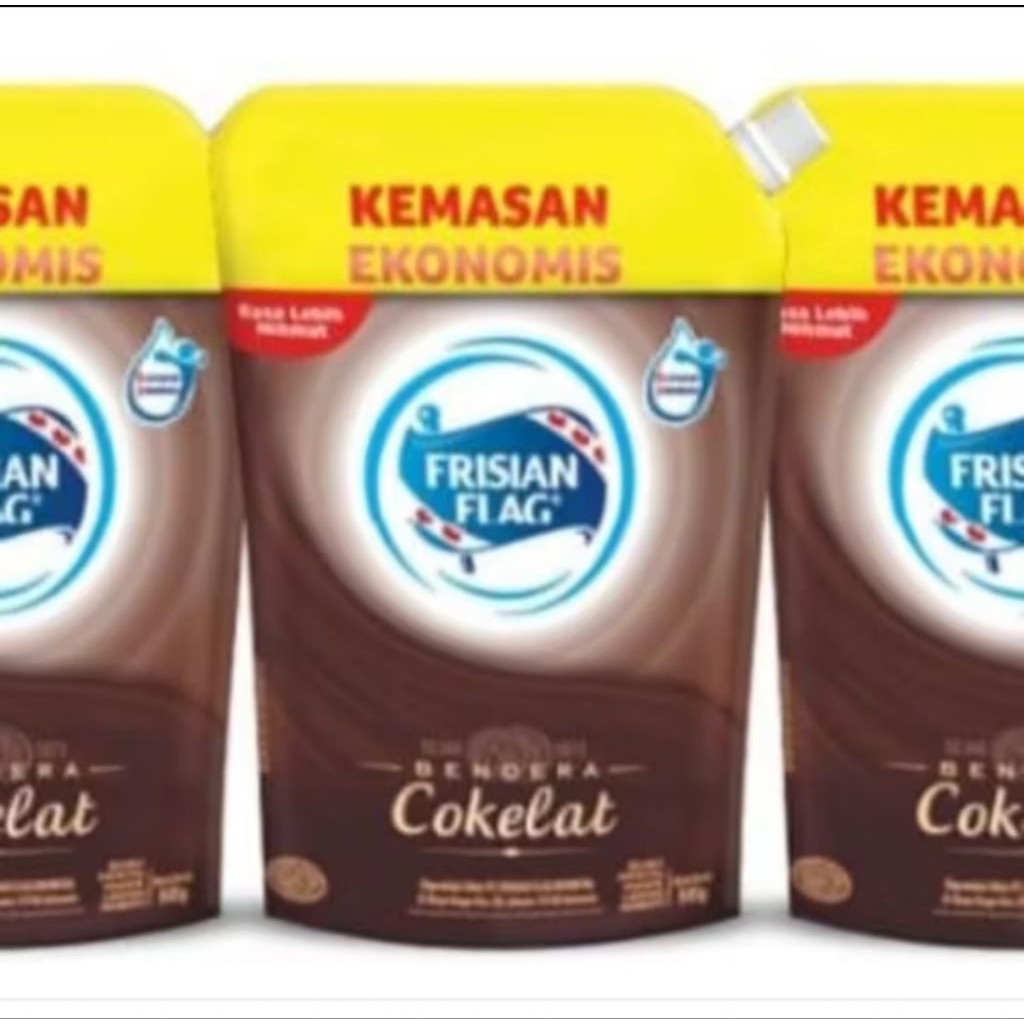 

Frisian Flag Susu Kental Manis Bendera Coklat 545g (3 PCS)