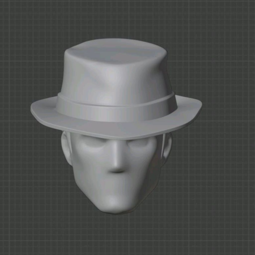 Headsculpt Head HS DC The Question Villain Batman Superman Lex Luthor Base Mask Face Hat Mezco Mcfar