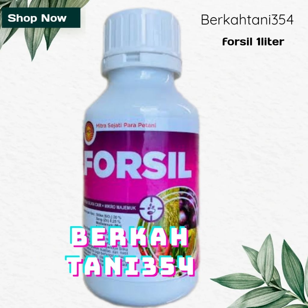 forsil 1liter pupuk silika cair mikro majemuk forsil 1liter