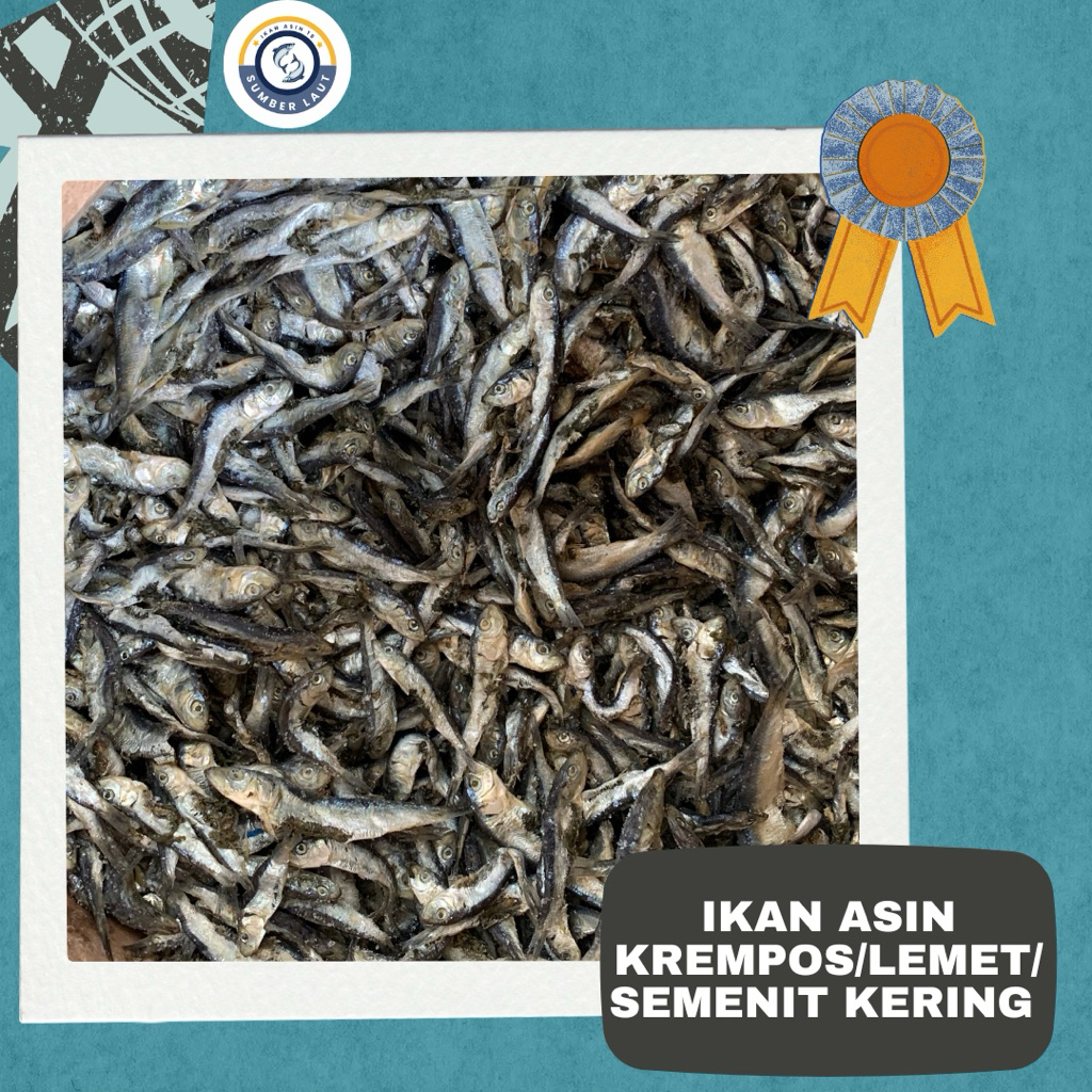 

ikan asin krempos/lemet/semenit kering