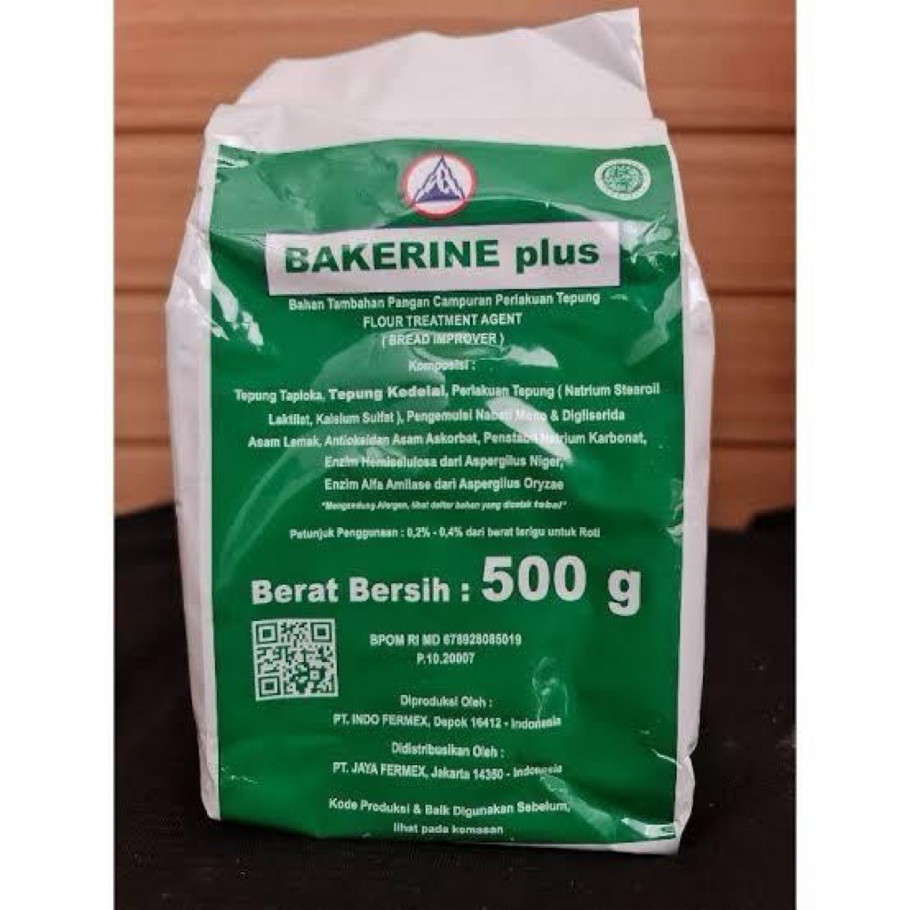 

Bakerine Plus | Bread Improver | Pengempuk untuk Roti dan Kue