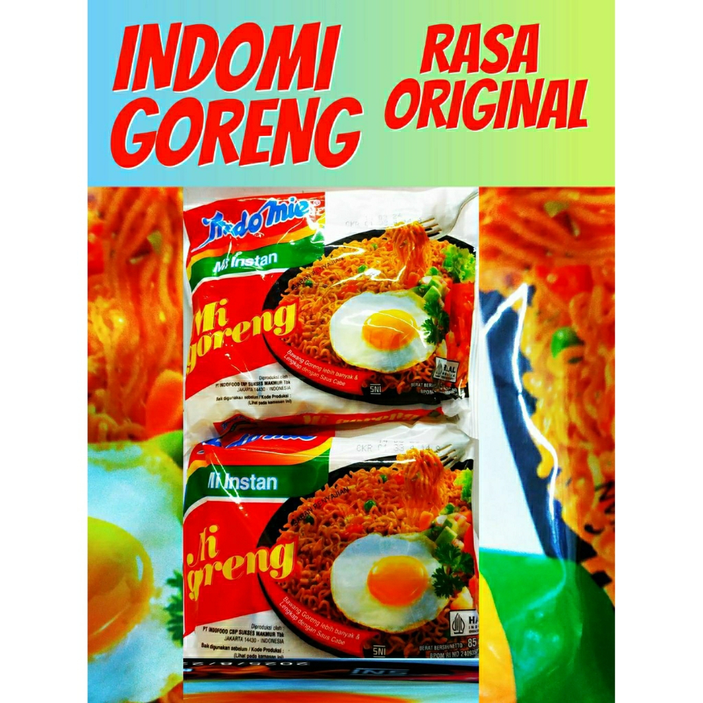 

INDOMIE. GORENG. KEMASAN. 85.GRAM