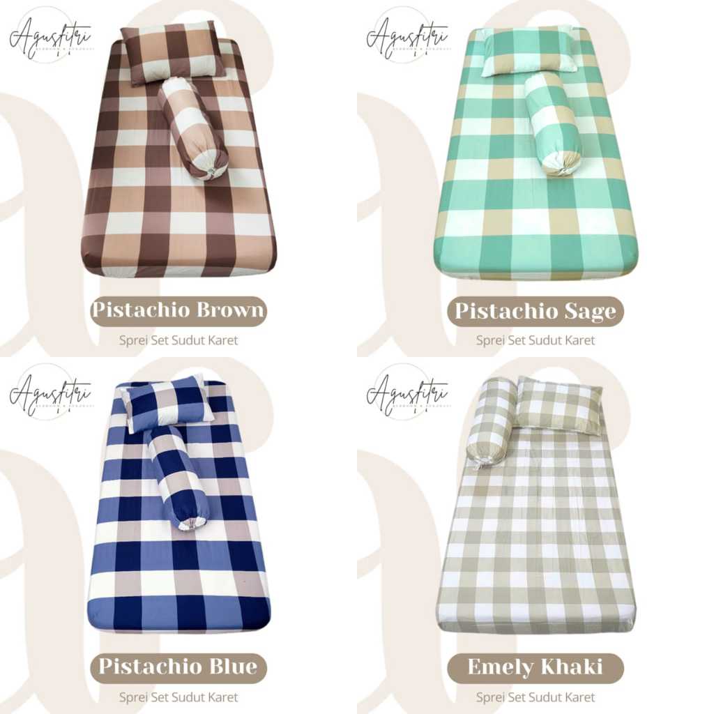 Sprei Set 90x200 Sudut Karet Sprei Single Bed 90x200x15 90x200x20 Sprei Aesthetic Single Bed