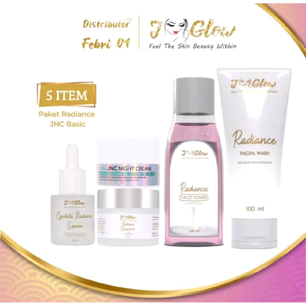 JGLOW RADIANCE PAKET WHAITENING JGLOW RADIANCE Night Jnc terbaru