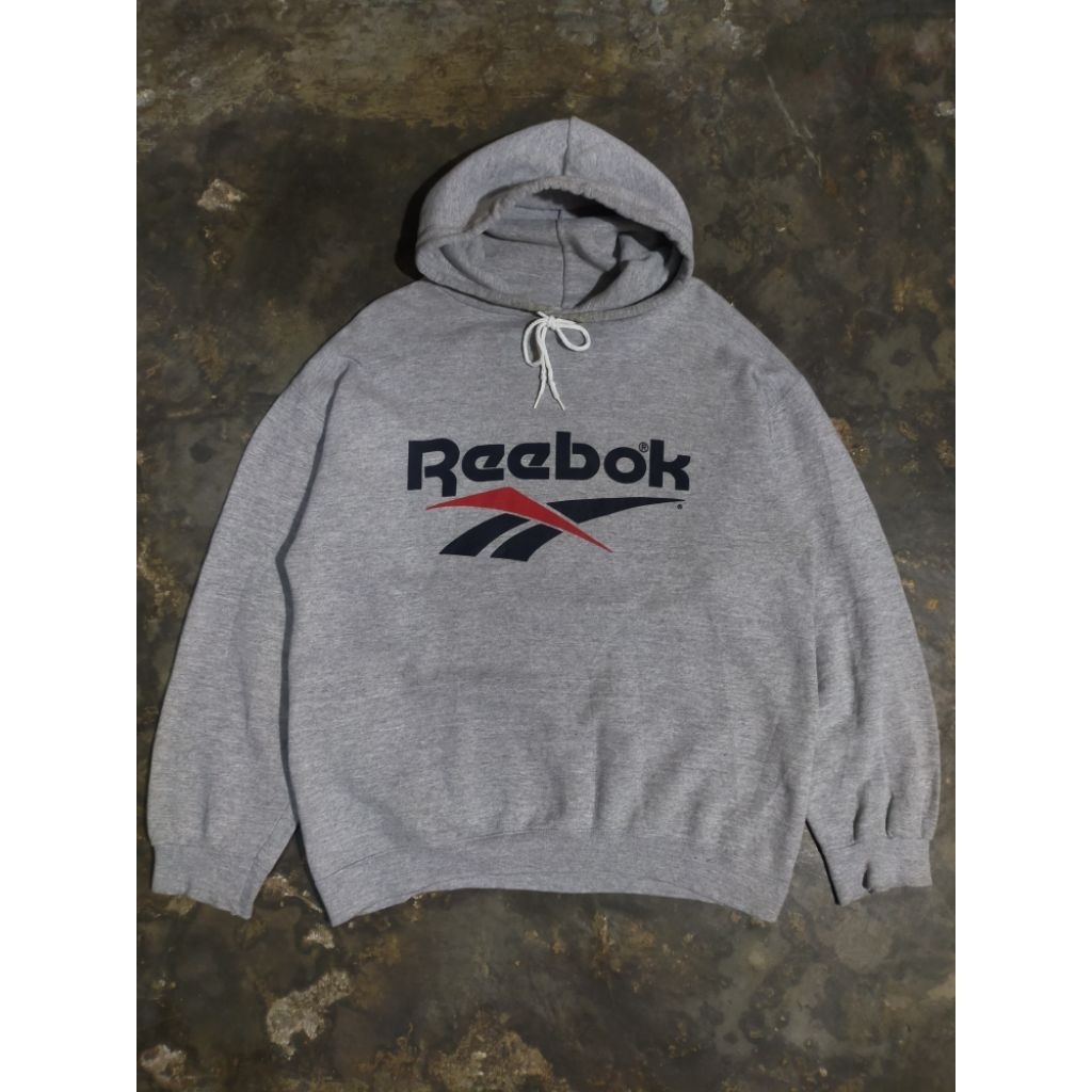 Vintage 90s Reebok big logo Hoodie
