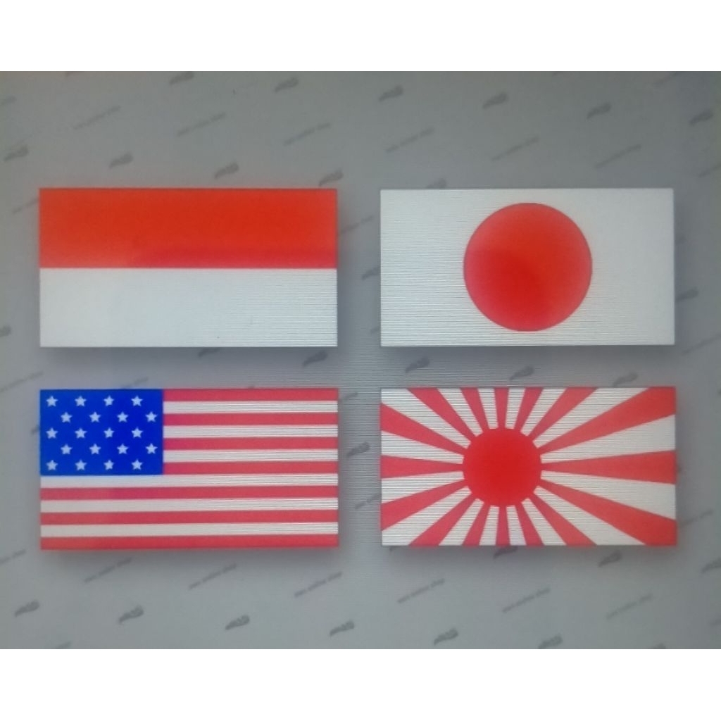 

Sticker Pipi Bendera Indonesia dll