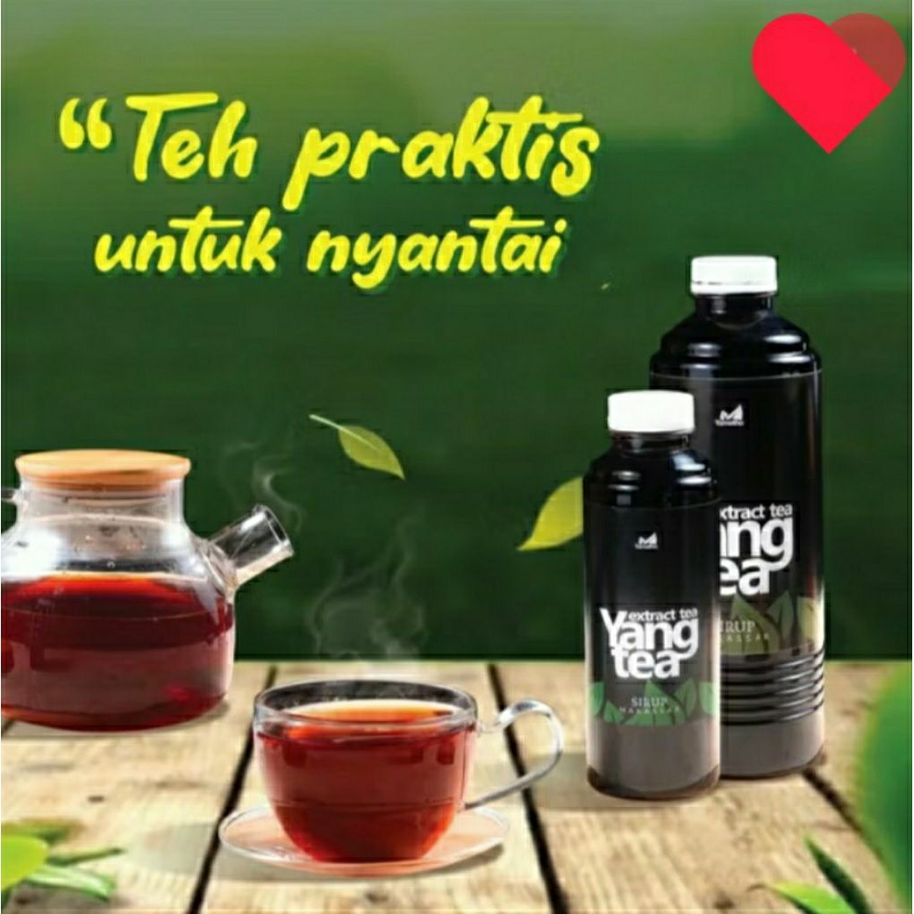 

TEH SIRUP YANGTEA/TEH HITAM/TEH SYRUP MELATI YASMIN/500 ml