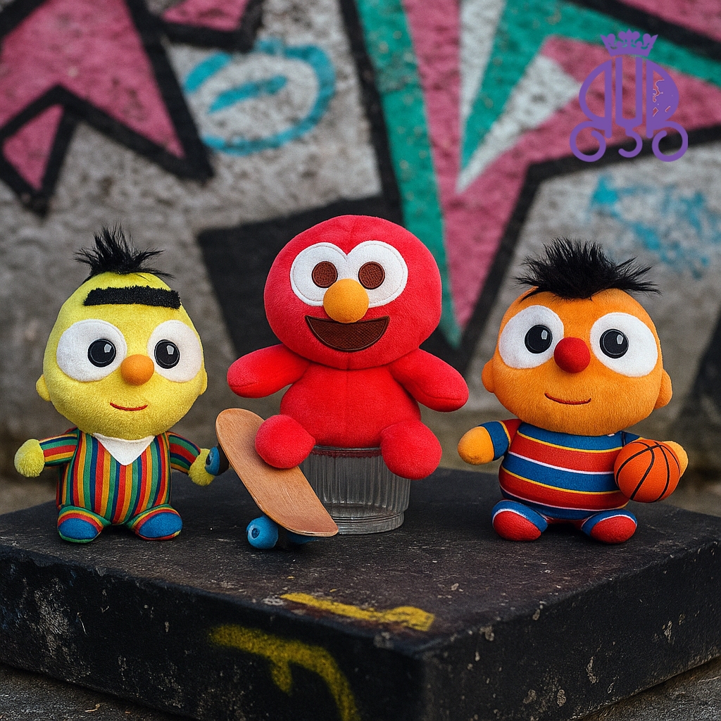 Boneka dan Tas karakter Sesame Street [Part 2] cookie monster | elmo | bert | ernie