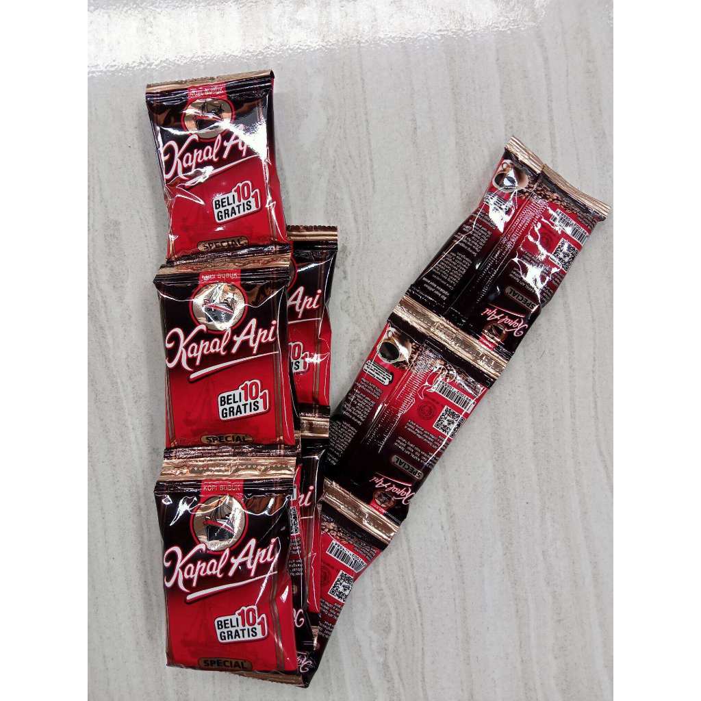 

Kopi Kapal Api Mini 6 Gram 1 Renceng Isi 10Pcs - Langsung Kirim