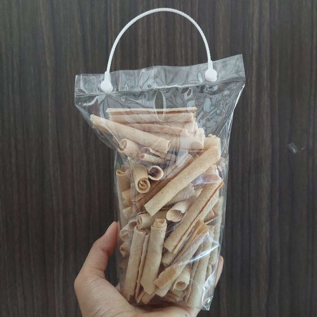 

Oleh-oleh khas Kediri Opak Gambir kerupuk gapit semprong mini