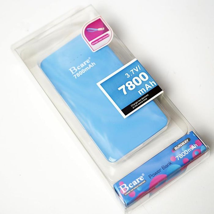 Powerbank Bcare 7800mAh USB DC 5V/2.1A