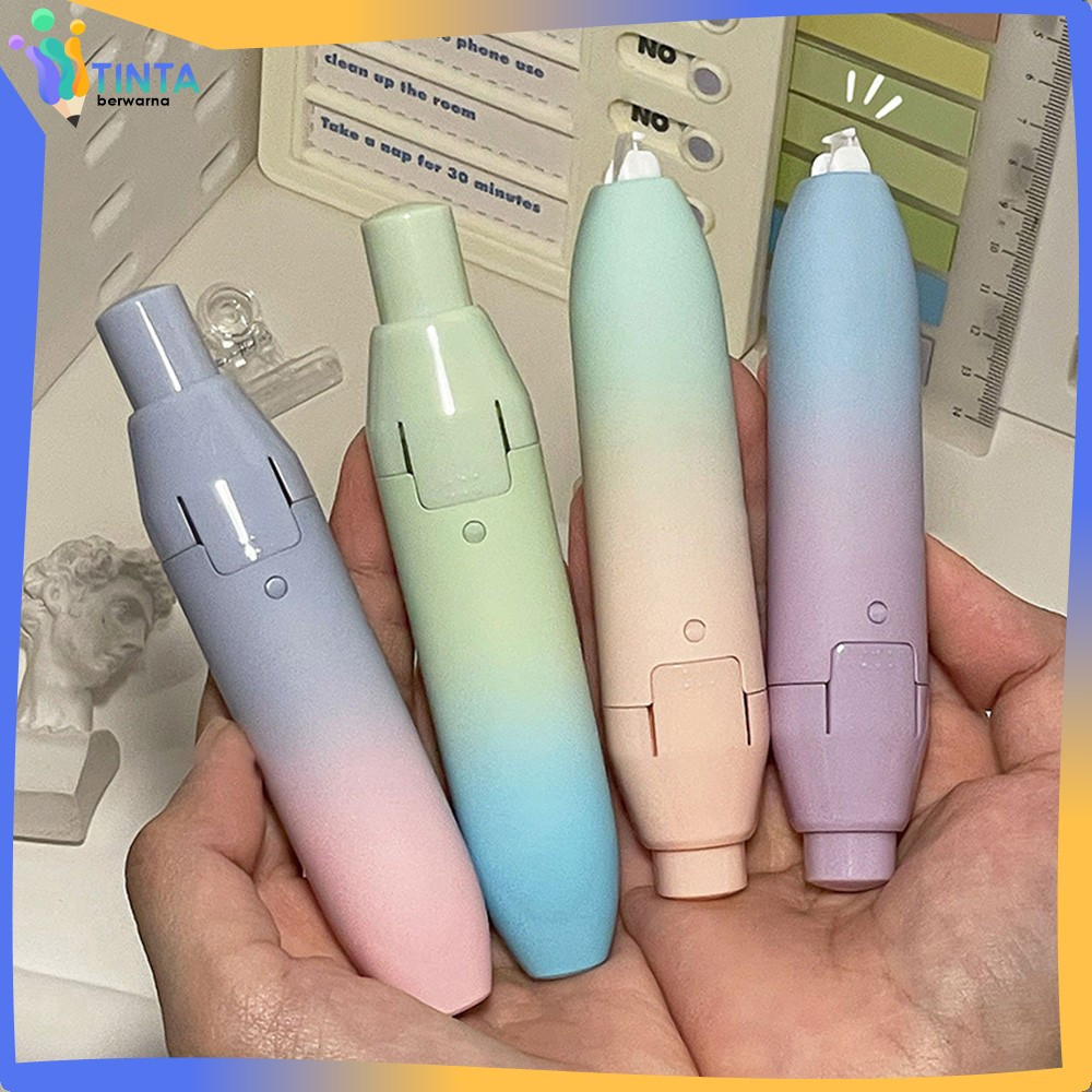 

Tip X Kertas Gradasi Warna Pastel Aesthetic / Tip Ex Roll Two Tone Model Cetek Pita / Perlengkapan Sekolah Correction Tape Multifungsi Tinta Berwarna A97