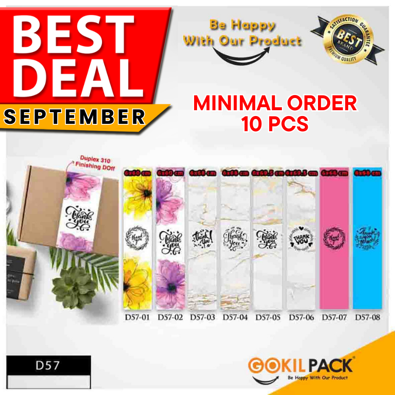 

Sleeve|Murah|Thankyou|Paper Belt|Box|Hiasan|D57